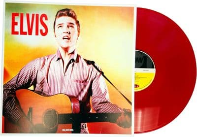 ELVIS PRESLEY 'Elvis' Red Vinyl LP