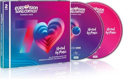 EUROVISION SONG CONTEST 2026 (Vienna) 2 CD Set (2026)