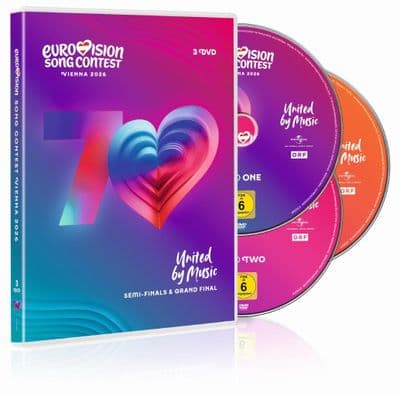 EUROVISION SONG CONTEST 2026 (Vienna) 3 DVD Set (2026)