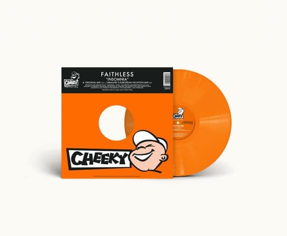 FAITHLESS 'INSOMNIA' (30th Anniversary) Orange Coloured 12