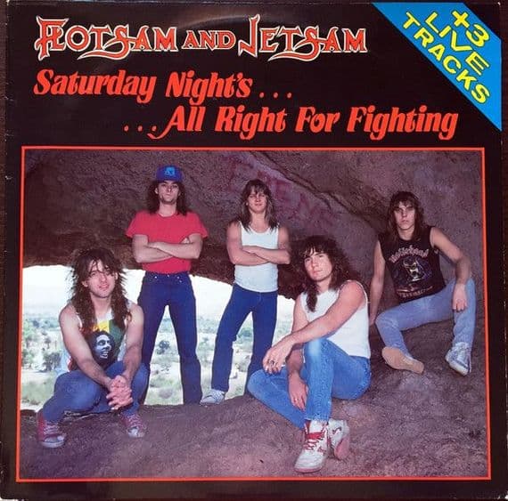 FLOTSAM and JETSAM 'Saturday Nights....' S/H LP