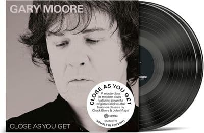 GARY MOORE 'CLOSE AS YOU GET' Double VINYL LP (24th April 2026)