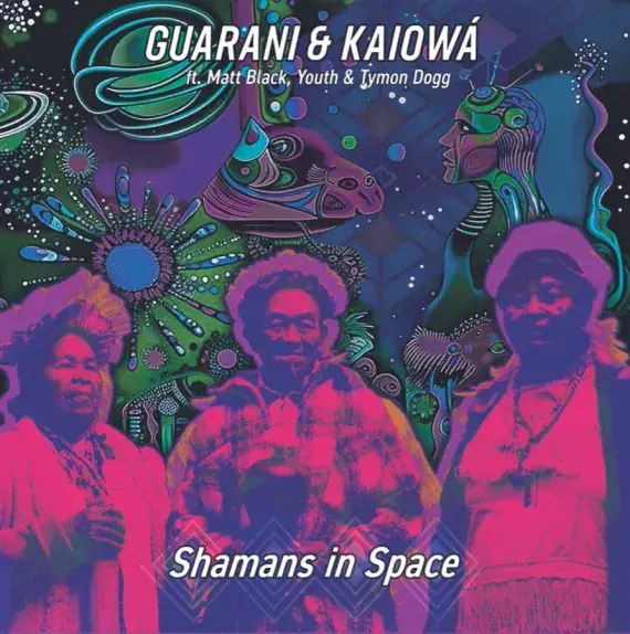 GUARANI & KAIOWA 'SHAMANS IN SPACE' Purple Coloured Double VINYL LP (RSD 2026)