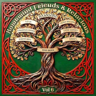 HAWKWIND 'FRIENDS & RELATIONS' Double VINYL LP (7th August 2026)