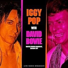 IGGY POP with DAVID BOWIE 'Mantra Studios 1977' LP