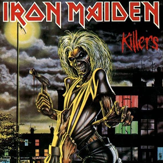 IRON MAIDEN 'KILLERS' VINYL LP