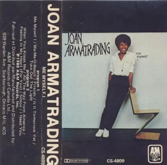 JOAN ARMATRADING 'Me Myself I' Cassette