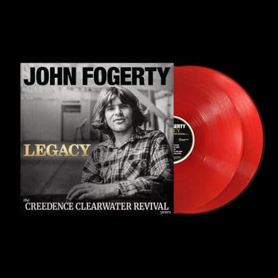 JOHN FOGERTY 'LEGACY: THE CREEDENCE CLEARWATER REVIVAL YEARS' Indies Ruby Double VINYL LP (2025)