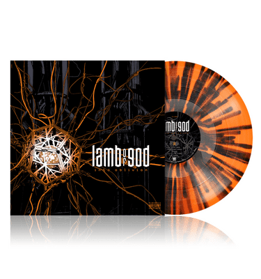 LAMB OF GOD 'INTO OBLIVION' (Tour Edition) Ltd Neon Orange/Black Splattered VINYL LP (31 July 2026)