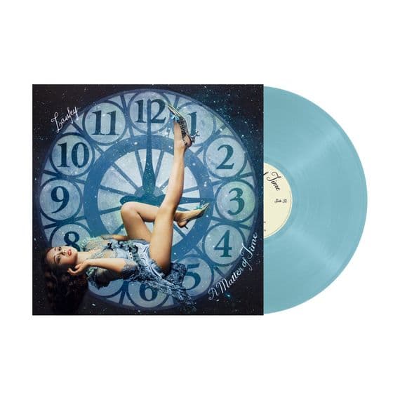 LAUFEY 'A MATTER OF TIME' Timeless Blue Colour VINYL LP + 7