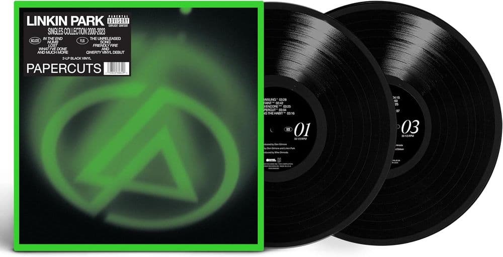 LINKIN PARK PAPERCUTS Singles Collection 2000-2023 Double VINYL LP 2024