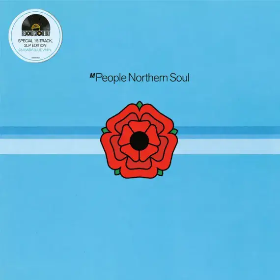 M PEOPLE 'NORTHERN SOUL' Baby Blue Coloured Double VINYL LP (RSD 2026)