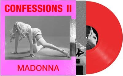 MADONNA 'CONFESSIONS II' Red Coloured VINYL LP + Poster (2026)