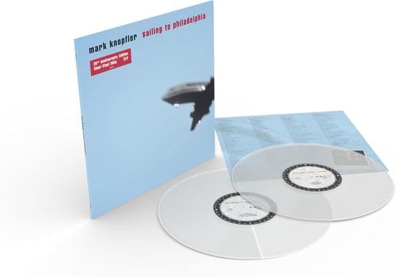 MARK KNOPFLER 'SAILING TO PHILADELPHIA' Transparent Colour Double VINYL LP (2025)