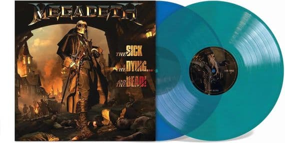 MEGADETH 'THE SICK, THE DYING AND THE DEAD' Colour Double VINYL (NATIONAL ALBUM DAY 2025)