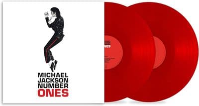 MICHAEL JACKSON 'NUMBER ONES' Red Coloured Double VINYL LP (2026)