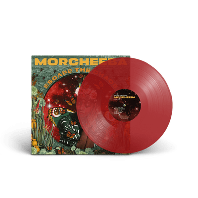 MORCHEEBA 'ESCAPE THE CHAOS' Indies Exclusive Transparent Red Coloured VINYL LP (2025)