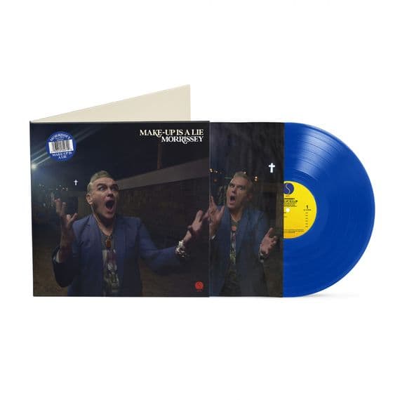 MORRISSEY 'MAKE-UP IS A LIE' Blue Colour VINYL LP (2026)