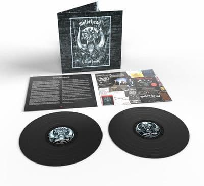 MOTORHEAD 'KISS OF DEATH' (20th Anniversary Edition) (Half Speed Master) Double VINYL LP (3rd July)