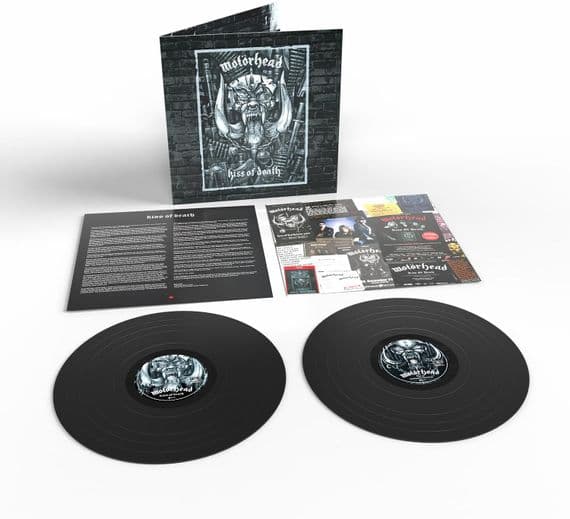 MOTORHEAD 'KISS OF DEATH' (20th Anniversary Edition) (Half Speed Master) Double VINYL LP (2026)