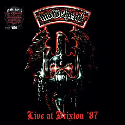 MOTORHEAD 'LIVE AT BRIXTON '87' Red Colour VINYL LP (Black Friday 2025)
