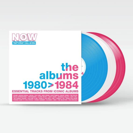 NOW That's What I call An Era: The Albums 1980-1984 (Various) Coloured Triple VINYL (2025)