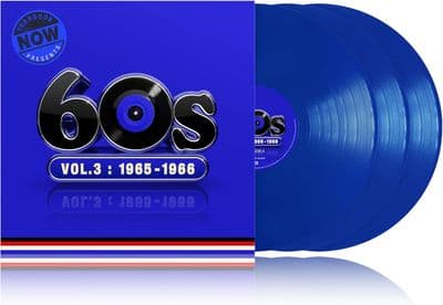 NOW Yearbook Presents - The 60s - Volume Three: 1965-1966 (Various) 3 x Blue VINYL (2026)