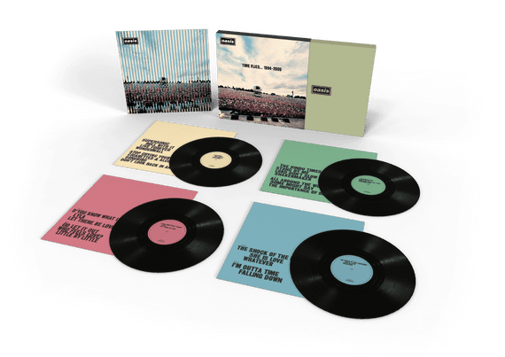 OASIS 'TIME FLIES... 1994-2009' (Remastered) 4 x VINYL LP + Ltd Print (2025)