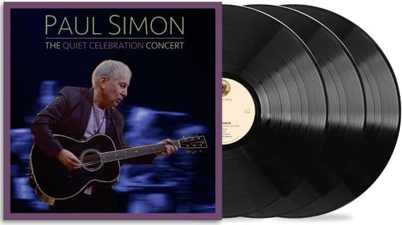 PAUL SIMON 'THE QUIET CELEBRATION CONCERT' Triple VINYL LP (9th October 2026)