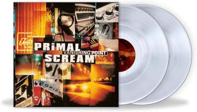 PRIMAL SCREAM 'VANISHING POINT' Clear Coloured Double VINYL LP (7th August 2026)