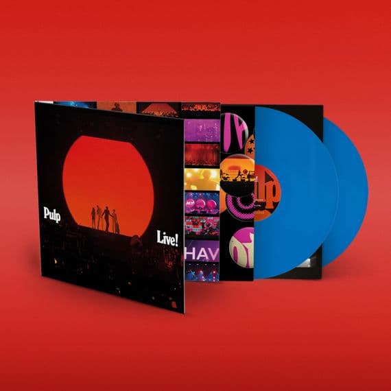 PULP 'LIVE!' Indies Exclusive Blue Coloured Double VINYL LP (2026)