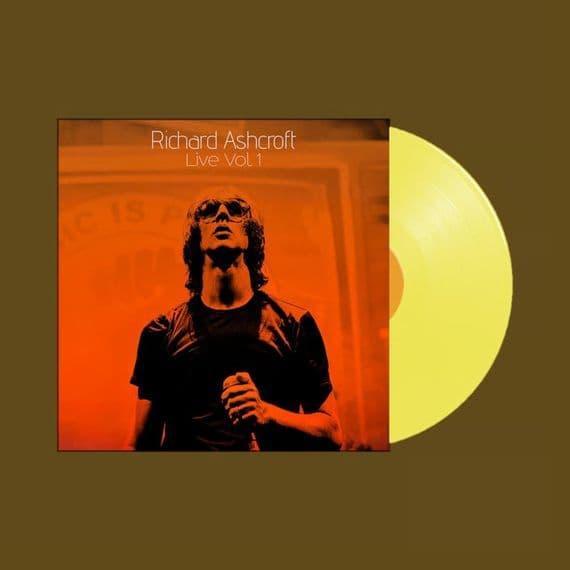 RICHARD ASHCROFT 'RICHARD ASHCROFT LIVE VOL. 1' Yellow Coloured Double VINYL LP (2026)