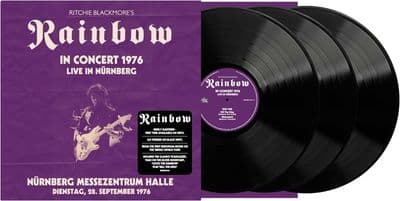 RITCHIE BLACKMORE'S RAINBOW 'IN CONCERT 1976 - LIVE IN NURNBERG' Triple VINYL LP (28th August 2026)