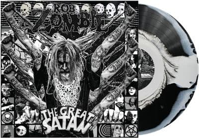ROB ZOMBIE 'THE GREAT SATAN' Indie Exclusive Black & White Swirl Double VINYL LP (2026)
