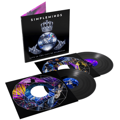 SIMPLE MINDS 'LIVE IN THE CITY OF DIAMONDS' Double VINYL LP (2025)