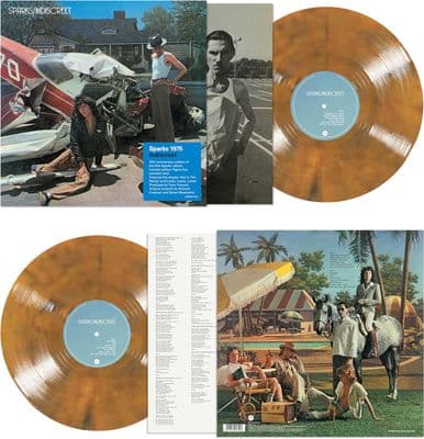 SPARKS 'INDISCREET' Limited Edition 'Tiger's Eye' Colour Marble VINYL LP (2025)