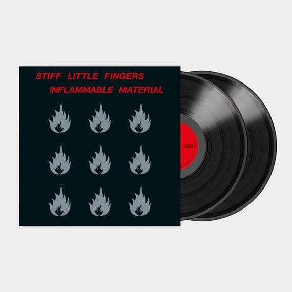 STIFF LITTLE FINGERS 'INFLAMMABLE MATERIAL' (Remastered) Double VINYL LP (2025)