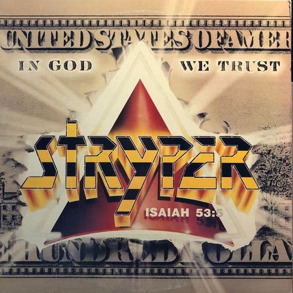 STRYPER 'In God We Trust' S/H LP