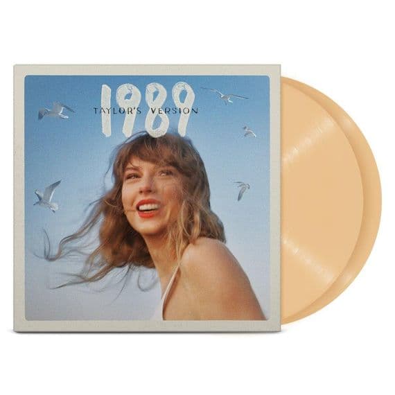 TAYLOR SWIFT '1989' (Taylor's Version) Tangerine Coloured Double VINYL LP (2023)