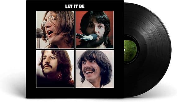 THE BEATLES 'LET IT BE' VINYL LP