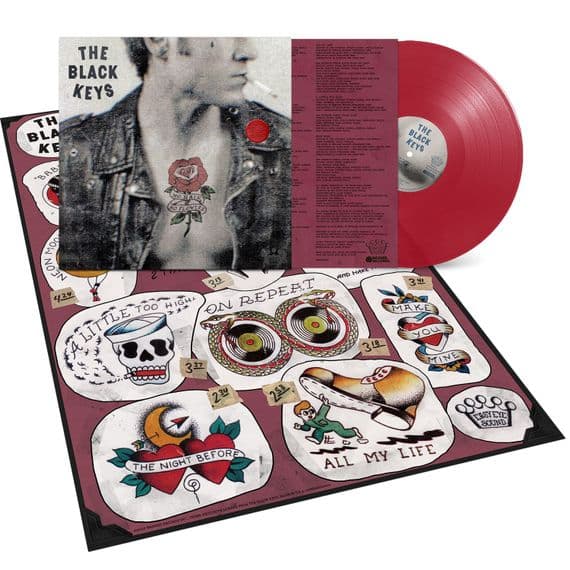 THE BLACK KEYS 'NO RAIN, NO FLOWERS' RSD Stores Exclusive Ruby Red VINYL LP (8th August 2025)