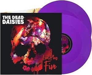 THE DEAD DAISIES 'Live Plus Five' Coloured Vinyl 2 LP