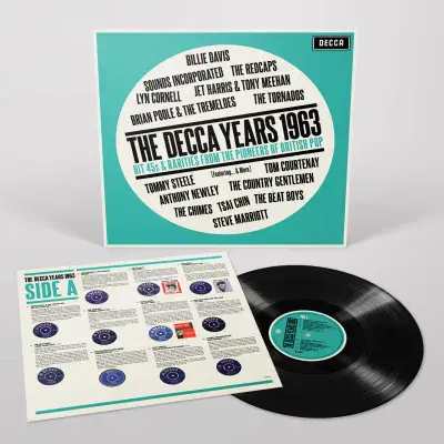 THE DECCA YEARS 1963 (Hit 45s & Rarities From The Pioneers of British Pop) VINYL LP (2025)