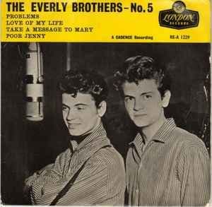 THE EVERLY BROTHERS 'No.5'  7