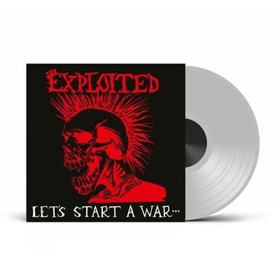 THE EXPLOITED 'LET'S START A WAR...' Clear Colour VINYL LP (24th April 2026)