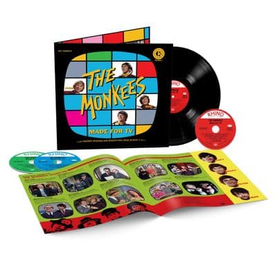 THE MONKEES 'MADE FOR TV FAVOURITE EPISODES & BIGGEST HITS FROM SEASON 1' LP/CD/BLURAY (14th Aug.)
