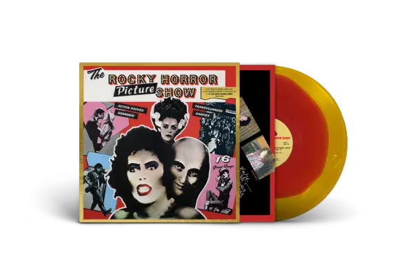 THE ROCKY HORROR PICTURE SHOW (Soundtrack) (50th Anniversary) Red/Gold Colour VINYL LP (2025)
