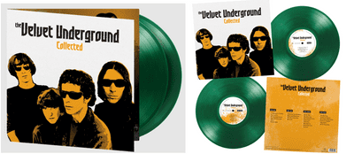 THE VELVET UNDERGROUND 'COLLECTED' Green Coloured Double VINYL LP (14th August 2026)