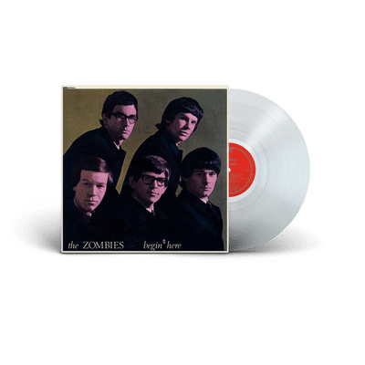 THE ZOMBIES 'BEGIN HERE' (Mono Remastered) Indie Exclusive Clear Colour VINYL LP (17th April 2026)