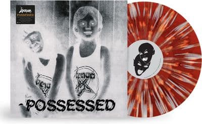 VENOM 'POSSESSED' Ltd Red, Black, White Insomnia Coloured VINYL LP (21st August 2026)